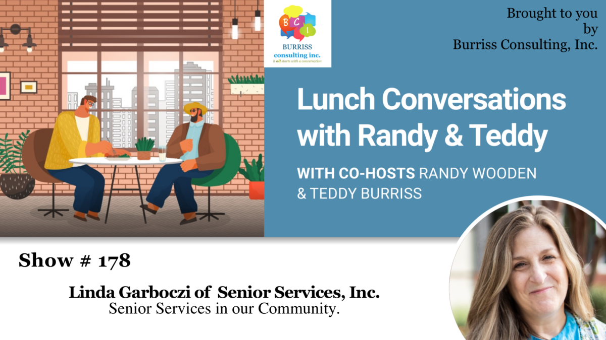 Linda Garboczi on Lunch Conversations with Randy and Teddy